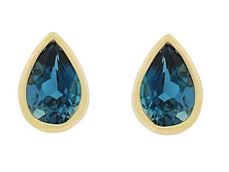 14KY London Blue Topaz-E06670