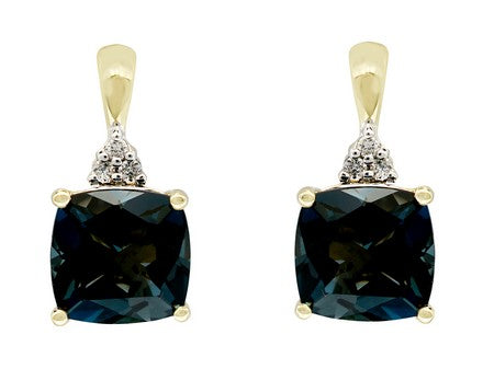 14KW Garnet Dia Dia-E07563