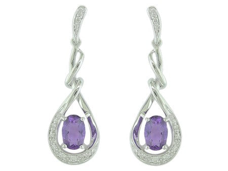 14KY Peridot Dia Dia-E09075