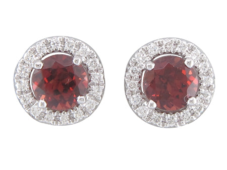 14KY Green Amethyst Dia Dia-E09321