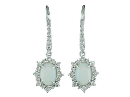 14KY Turquoise Dia Dia-E10377