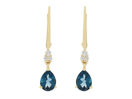 14KW Created Alexandrite Dia Dia-E10648