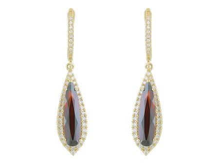 14KY London Blue Topaz Dia Dia-E10672