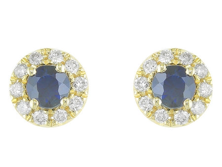 14KW Created Alexandrite Dia Dia-EE1622