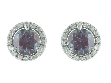14KY Created Alexandrite Dia Dia-EE1908
