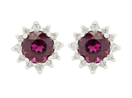 10KW Rhodolite Garnet Dia Dia-EE3582