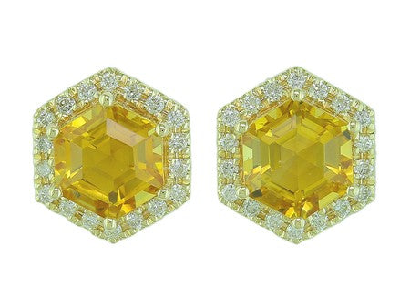 14KP Amethyst Dia Dia-EE3920