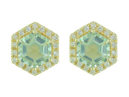 14KP Amethyst Dia Dia-EE3920