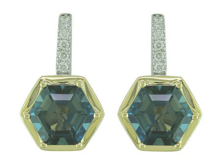 14KTT Created Alexandrite Dia Dia-EE3924