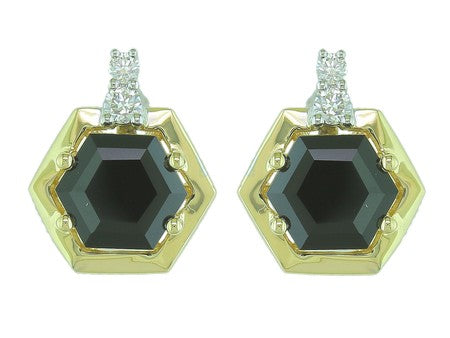 14KW Created Alexandrite Dia Dia-EE3926