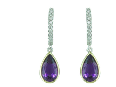 14KTT Amethyst Dia Dia-EE4104