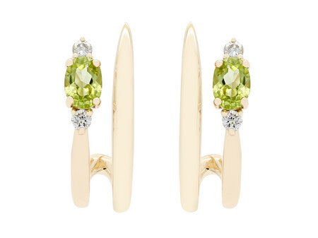 14KY Peridot Dia Dia-EG3272