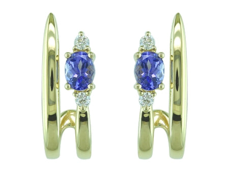 14KY Peridot Dia Dia-EG3272