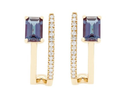 14KY Peridot Dia Dia-EG3275