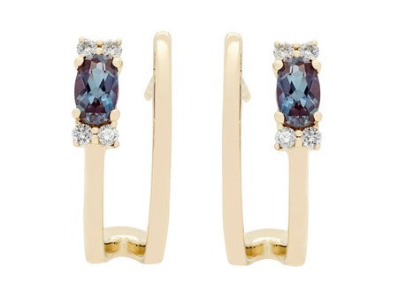 14KY Citrine Dia Dia-EG3276