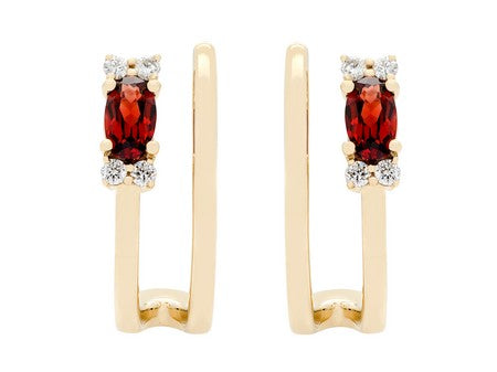 14KY Citrine Dia Dia-EG3276