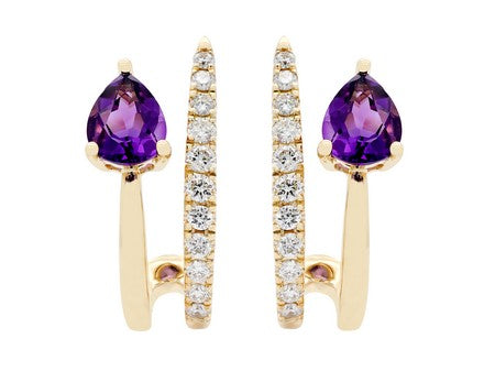 14KY Garnet Dia Dia-EG3277