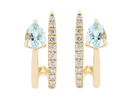 14KY Garnet Dia Dia-EG3277