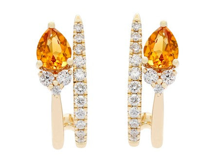 14KY Citrine Dia Dia-EG3278