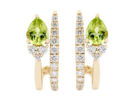 14KY Citrine Dia Dia-EG3278