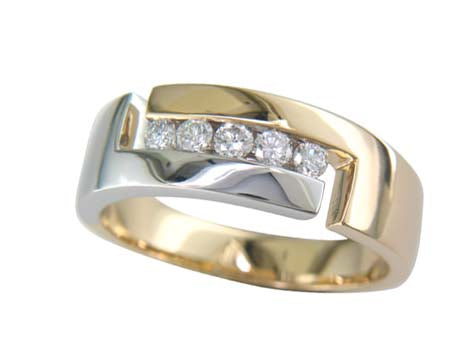 14KTT Diamond-G02043