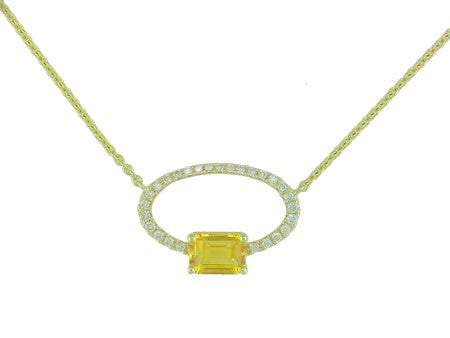 14KW Peridot Dia Dia-N03020