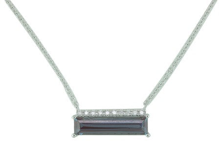 14KY London Blue Topaz Dia Dia-N03072