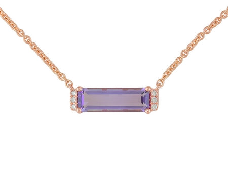 14KP Amethyst Dia Dia-N03073