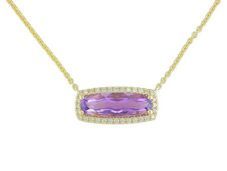 14KW Created Alexandrite Dia Dia-N03110