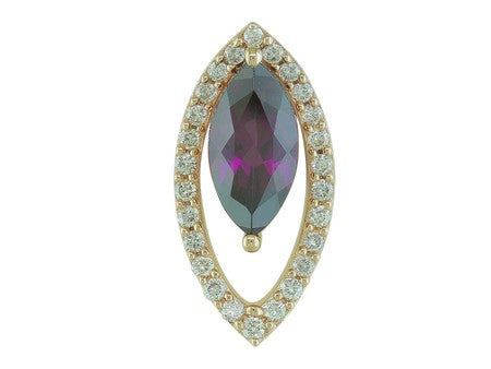 14KP Morganite Dia Dia-P06523