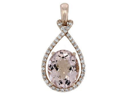 14KW Amethyst Dia Dia-P10100