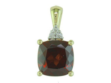 14KW Amethyst Dia Dia-P10435