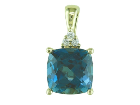 14KW Amethyst Dia Dia-P10435