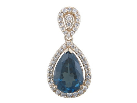 14KW B-Topaz Dia Dia-P15700