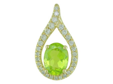 14KW Aquamarine Dia Dia-P20319