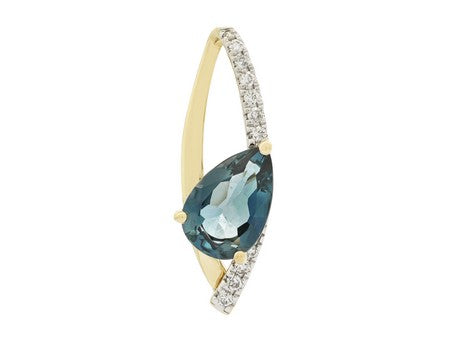 14KY+W Amethyst Dia Dia-P20371