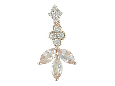 14KY Sky B-Topaz Dia Dia-P20592