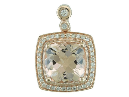14KP Morganite Dia Dia-P20717