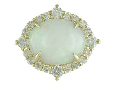 14KW Moon Stone Dia Dia-P20792