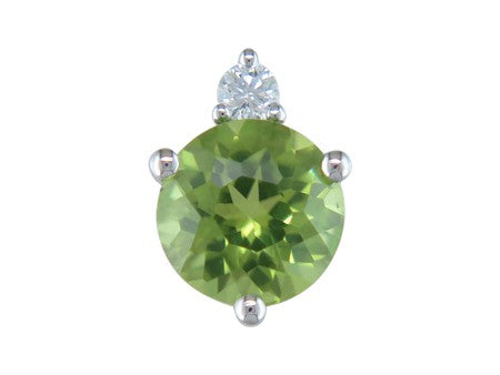 14KW Created Alexandrite Dia Dia-P20971