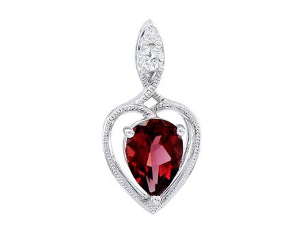 14KY London Blue Topaz Dia Dia-P21248