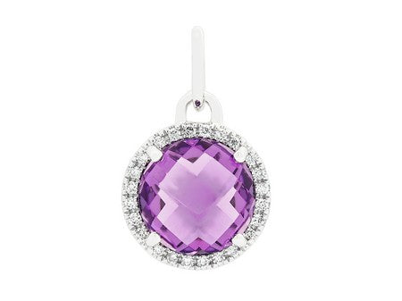 14KW Amethyst Dia Dia-P21598