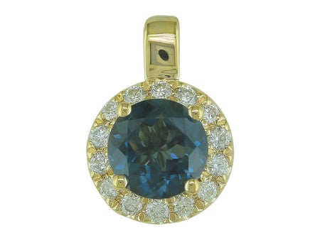 14KW Created Alexandrite Dia Dia-PE0726