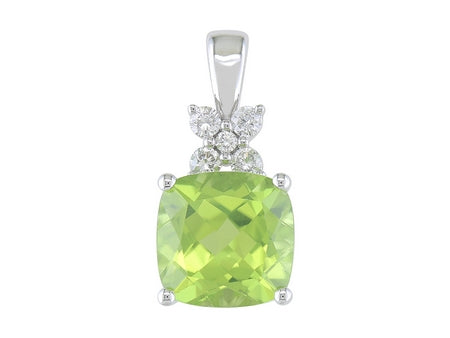 14KY London Blue Topaz Dia Dia-PE1394