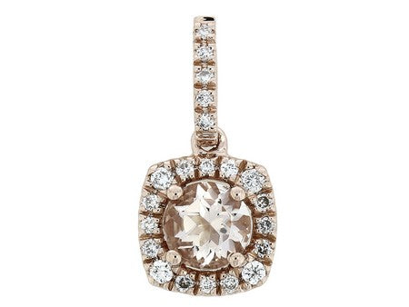 14KP Morganite Dia Dia-PE1664