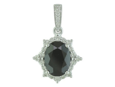 14KY London Blue Topaz Dia Dia-PE3876