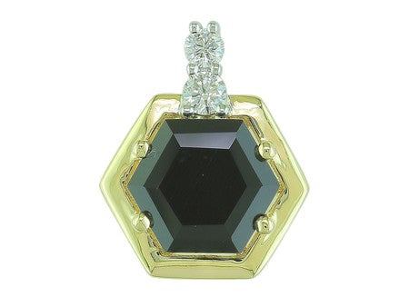 14KTT Amethyst Dia Dia-PE3926