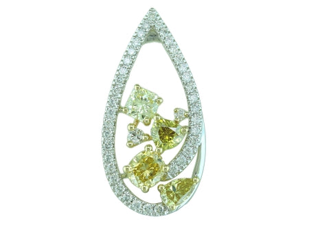 14KTT Natural Fancy Color Diamond Dia Dia-PG3620