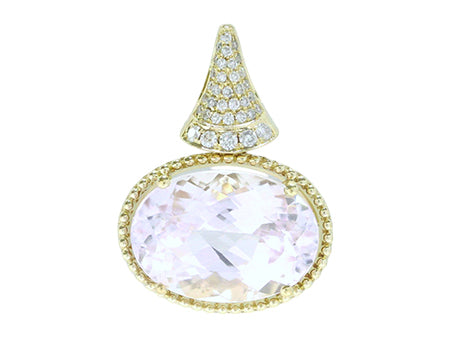 14KY Kunzite Dia Dia-PG5177