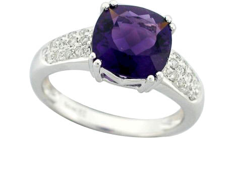 14KW London Blue Topaz Dia Dia-R14943